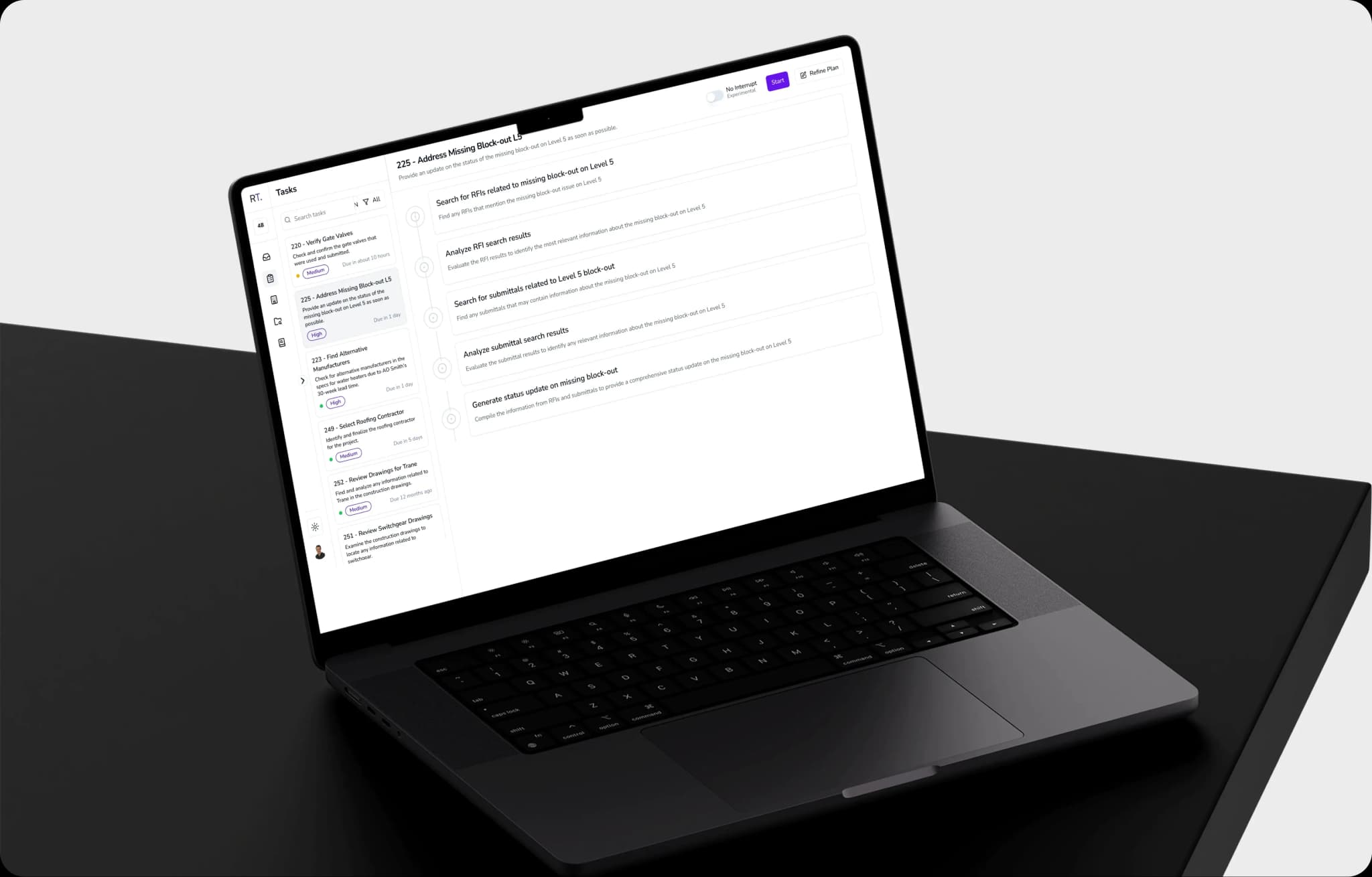 Revolutionizing Task Management in Construction with ReThink