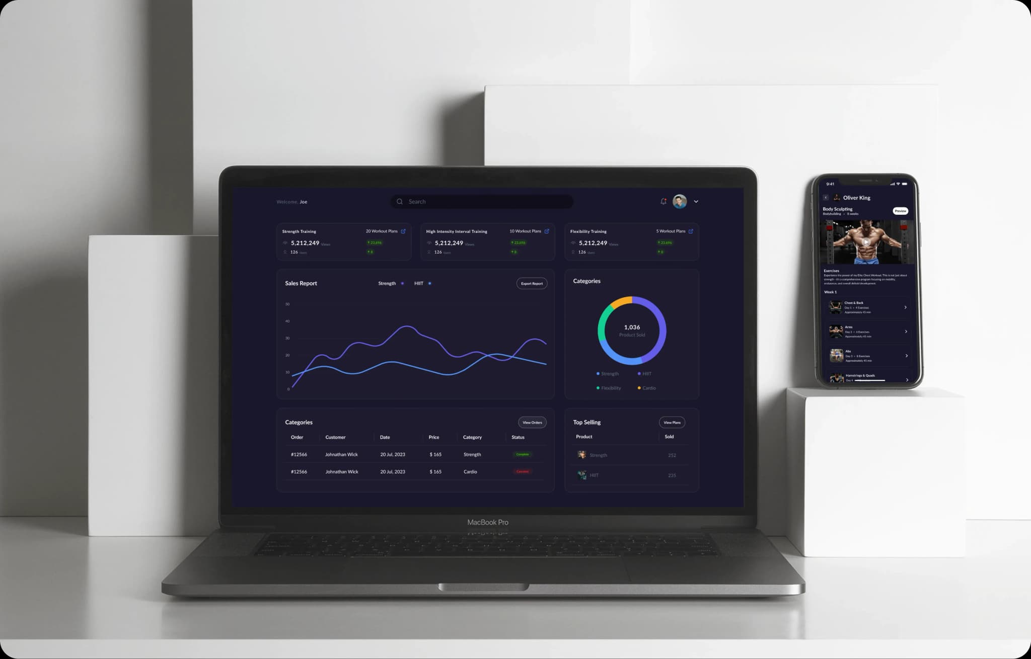 Athlete-empowered marketplace application for Health and Fitness 
